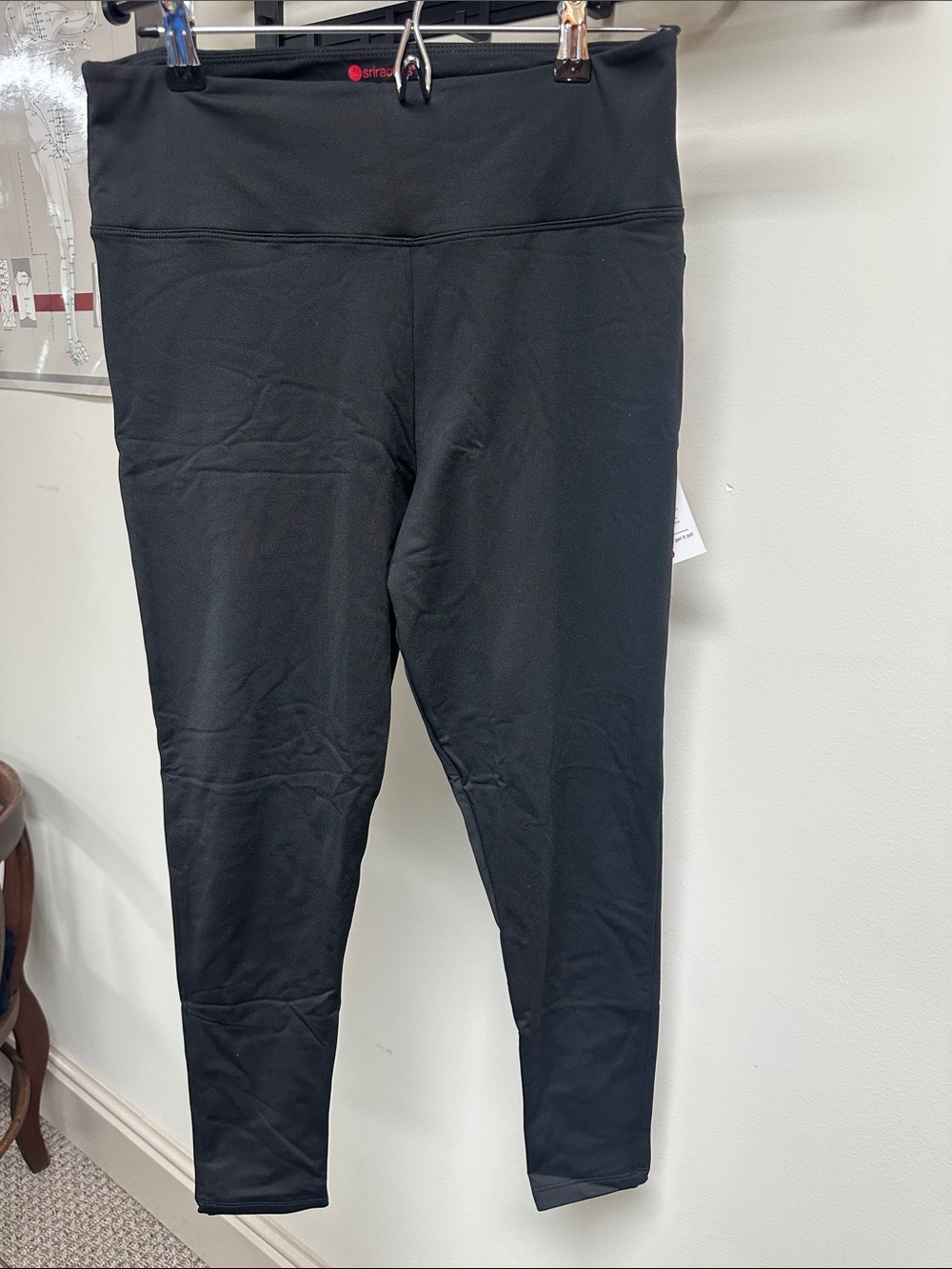 Women's Black High-Waist Active Leggings